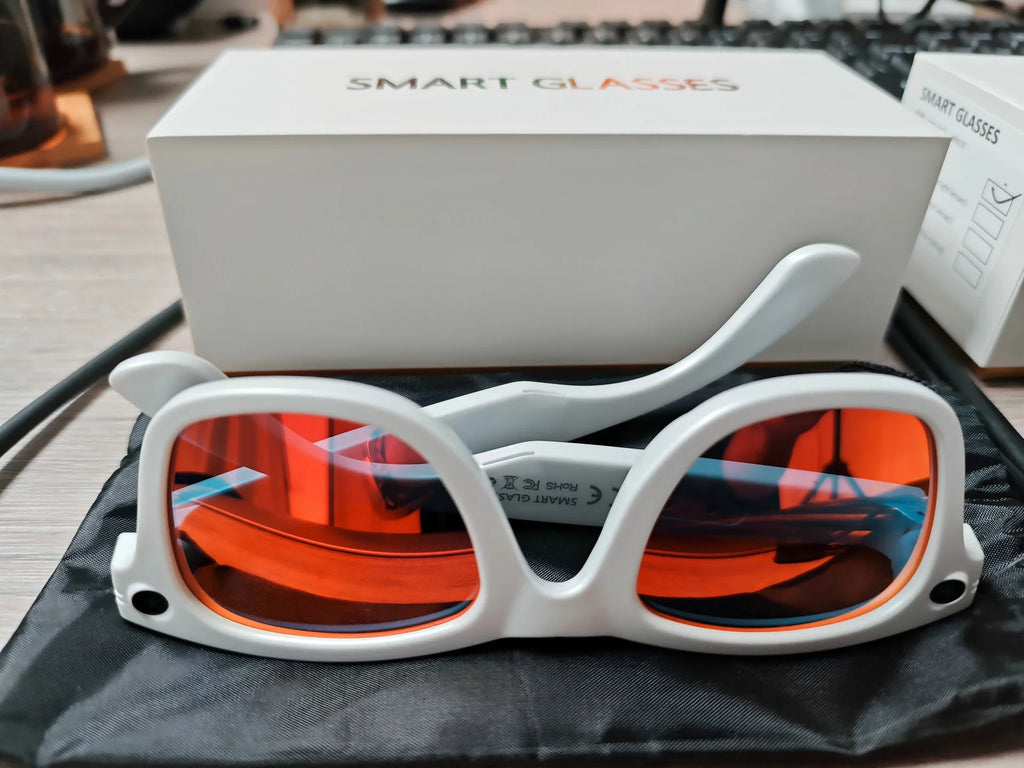 AI Smart Glasses with Camera AI Glasses Realtime Translation Wearable AI Glasses Voice Assistant Anti Shake AI Capture