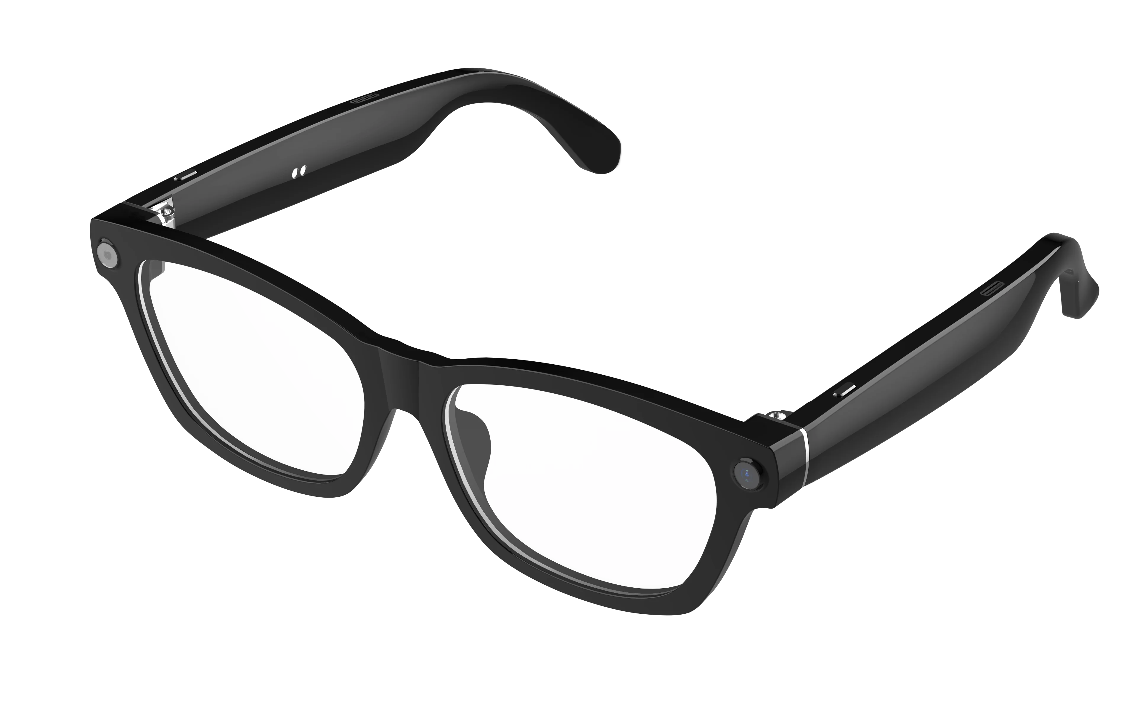 AI Smart Glasses with Camera Recording 4GB IP65 1080P Video Audio AI Chat Translation BT Call Music Wifi Transfer V03 Sunglasses