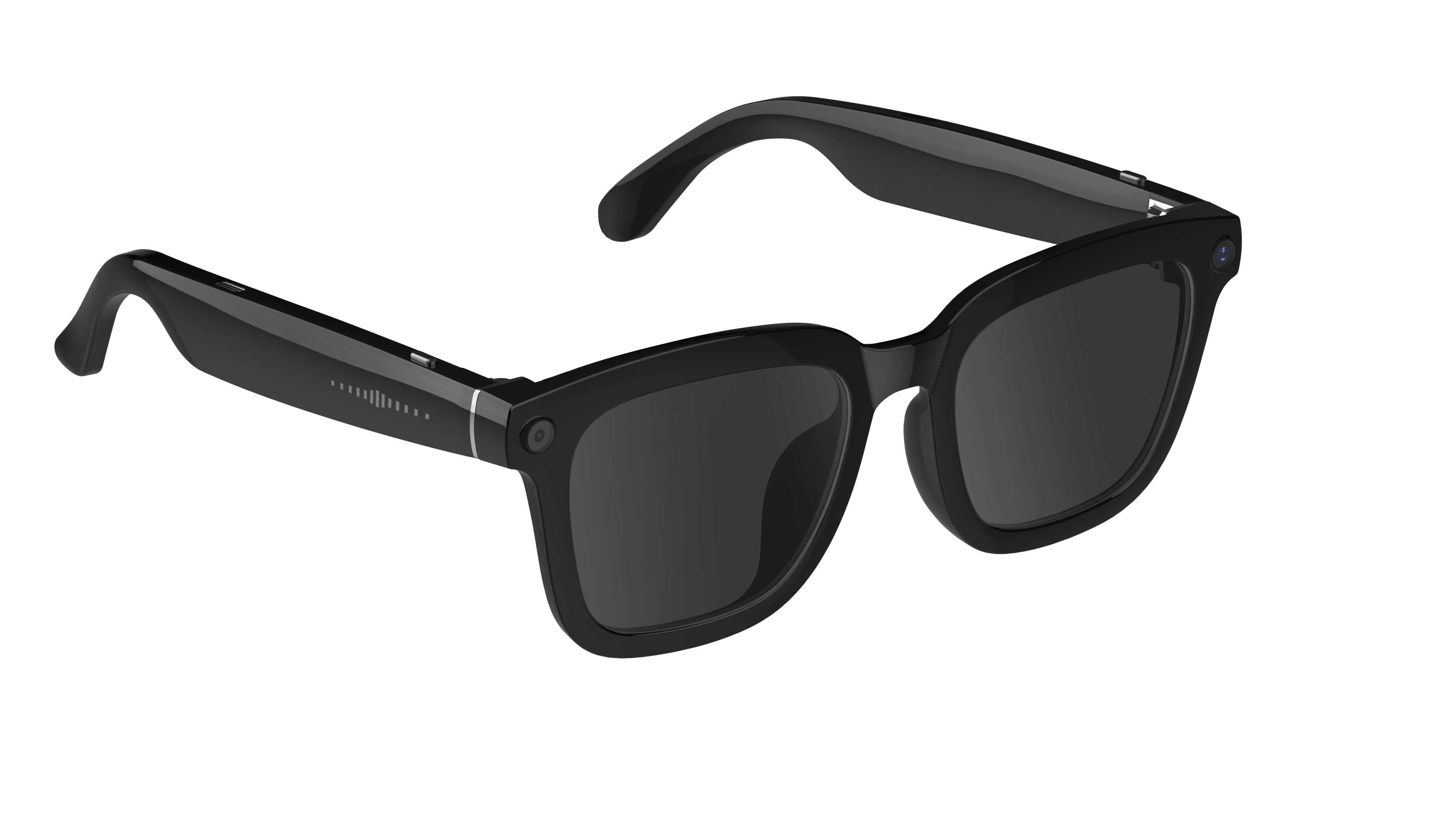 AI Smart Glasses with Camera Recording 4GB IP65 1080P Video Audio AI Chat Translation BT Call Music Wifi Transfer V03 Sunglasses