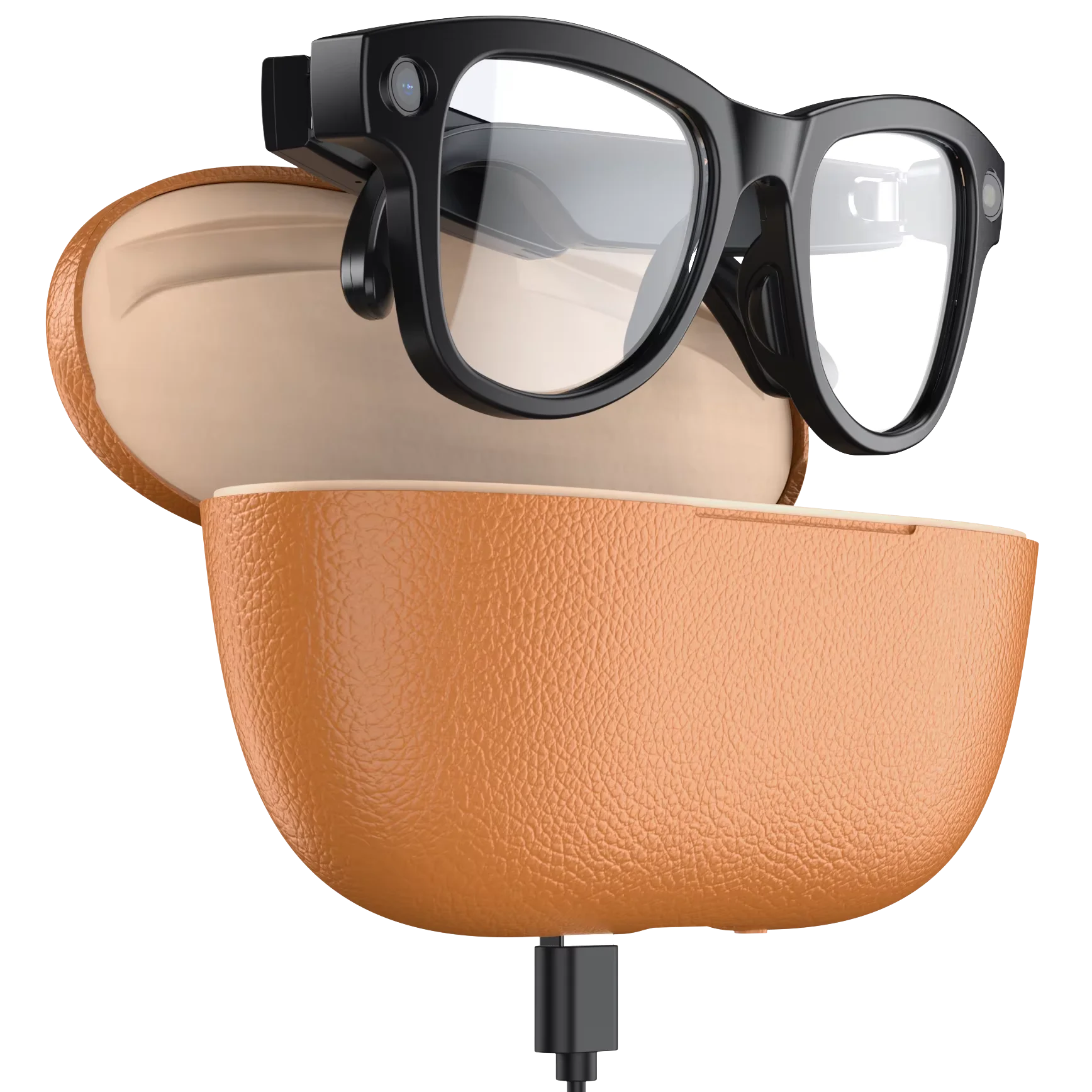 M02 Smart Glasses with 12MP Camera, Local Storage, Audio/Video Recording, and Real-Time AI Translation